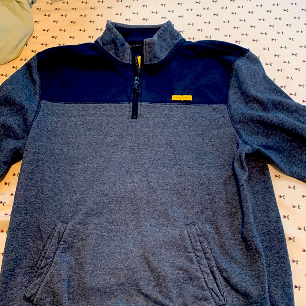Mens large 1/4 Zip Sweater